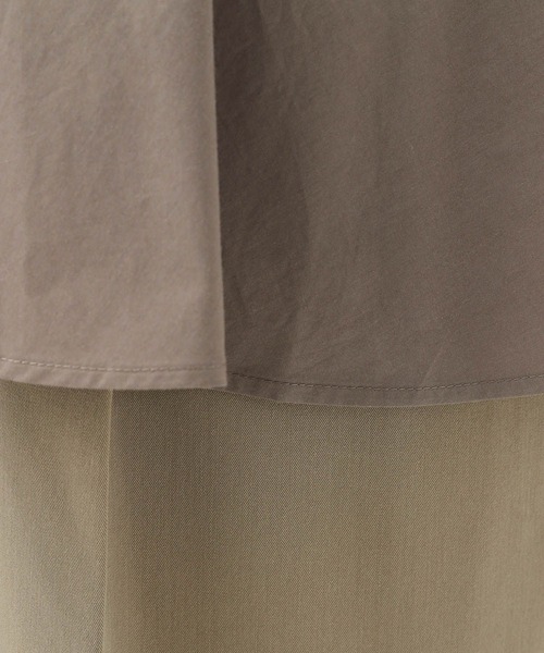 BAYFLOW（ベイフロー）の「[スタイルアップが叶う]ペプラムオールインワン（つなぎ/オールインワン・レディース・ブラック/カーキ・FREE）」の12枚目の写真