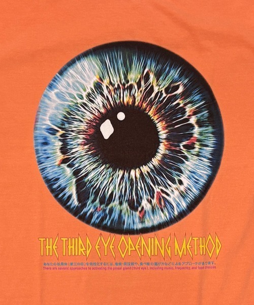 DIET BUTCHER SLIM SKIN（ダイエットブッチャースリムスキン）の「DIET BUTCHER SLIM SKIN / THE 3rd EYE BALL / ダイエットブッチャースリムスキン（Tシャツ/カットソー・メンズ・チャコールグレー/オリーブ/オレンジ・M/L/S/M）」の10枚目の写真