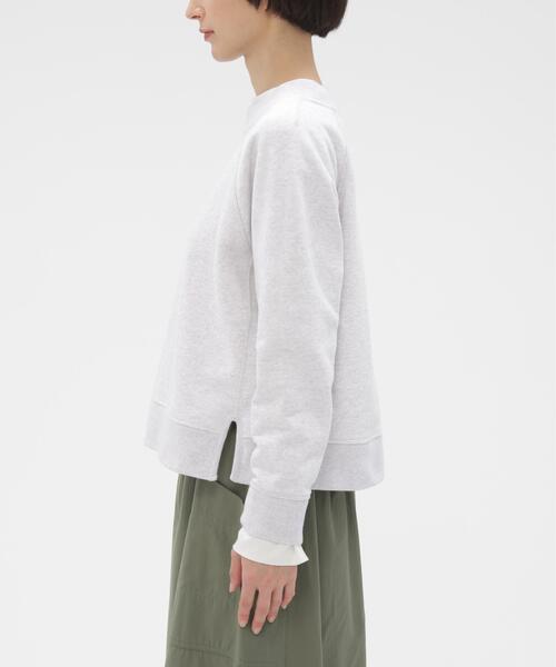 MHL.(エムエイチエル)の「SOFT COTTON LOOPBACK TOP(スウェット・レディース・ネイビー/グレー系その他・2)」の9枚目の写真