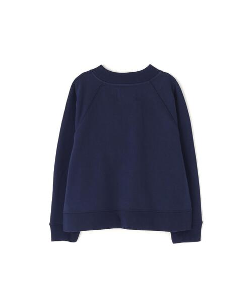 MHL.(エムエイチエル)の「SOFT COTTON LOOPBACK TOP(スウェット・レディース・ネイビー/グレー系その他・2)」の4枚目の写真