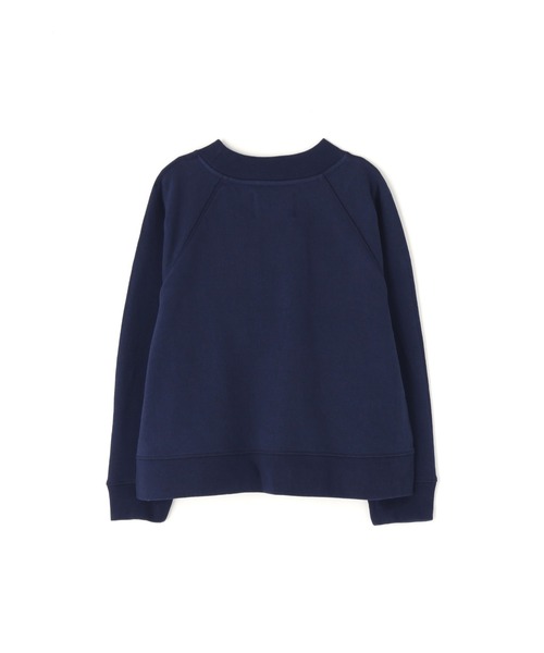 MHL.（エムエイチエル）の「SOFT COTTON LOOPBACK TOP（スウェット・レディース・ネイビー/グレー系その他・2）」の3枚目の写真