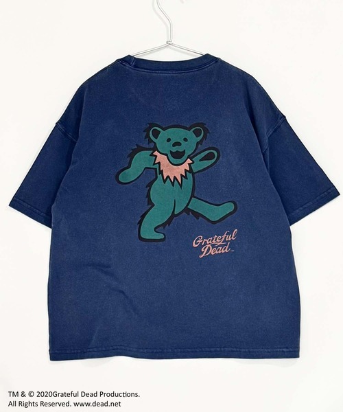 Grateful Dead（グレイトフルデッド）の「【GRATEFUL DEAD/グレイトフルデッド】ピグメント加工 オーバーサイズ Tシャツ（Tシャツ/カットソー・キッズ・ブラック/グレー系その他/ブラック系その他/ダークグリーン/チャコール/ネイビー・110/120/130/140/150/160）」の14枚目の写真