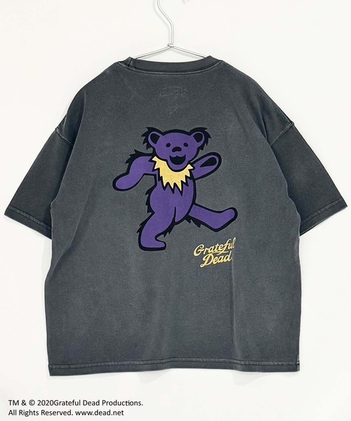 Grateful Dead（グレイトフルデッド）の「【GRATEFUL DEAD/グレイトフルデッド】ピグメント加工 オーバーサイズ Tシャツ（Tシャツ/カットソー・キッズ・ブラック/グレー系その他/ブラック系その他/ダークグリーン/チャコール/ネイビー・110/120/130/140/150/160）」の15枚目の写真