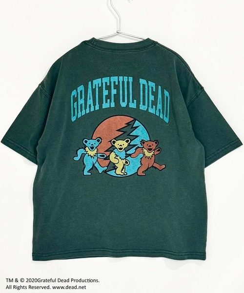 Grateful Dead（グレイトフルデッド）の「【GRATEFUL DEAD/グレイトフルデッド】ピグメント加工 オーバーサイズ Tシャツ（Tシャツ/カットソー・キッズ・ブラック/グレー系その他/ブラック系その他/ダークグリーン/チャコール/ネイビー・110/120/130/140/150/160）」の17枚目の写真