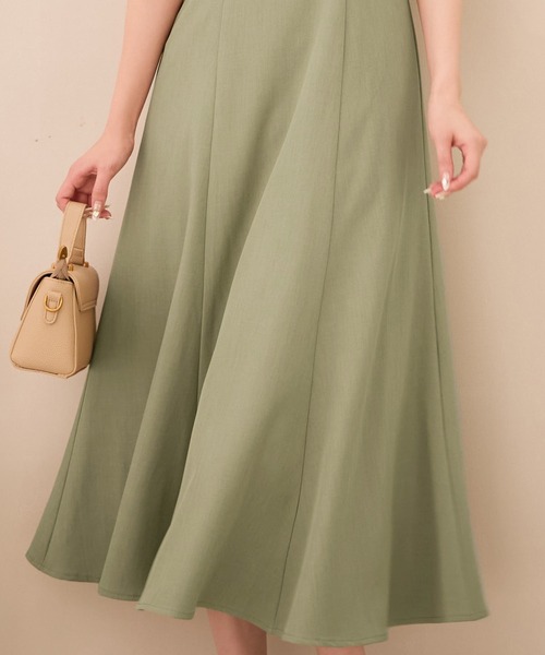 sugar nine（シュガーナイン）の「【ワンピース】シアーショルダーフレアワンピース（ワンピース・レディース・グリーン/グレー・LARGE/MEDIUM/SMALL）」の17枚目の写真