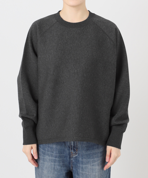 Spick & Span(スピックアンドスパン)の「《新色有り / 追加》ダンボールヘムギャザープルオーバー(Tシャツ/カットソー・レディース・アイボリー/チャコールグレー・FREE)」の18枚目の写真