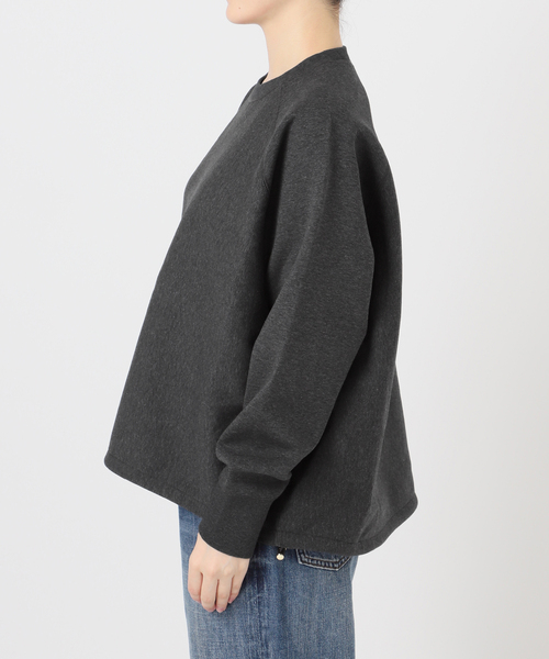Spick & Span(スピックアンドスパン)の「《新色有り / 追加》ダンボールヘムギャザープルオーバー(Tシャツ/カットソー・レディース・アイボリー/チャコールグレー・FREE)」の19枚目の写真
