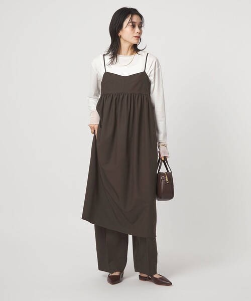 PROTAGONISTA（プロタゴニスタ）の「【別注】＜PROTAGONISTA＞バレル パンツ（その他パンツ・レディース・ナチュラル/ダークブラウン・S/M）」の9枚目の写真