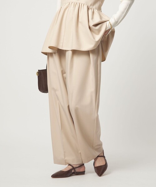 PROTAGONISTA（プロタゴニスタ）の「【別注】＜PROTAGONISTA＞バレル パンツ（その他パンツ・レディース・ナチュラル/ダークブラウン・S/M）」の12枚目の写真