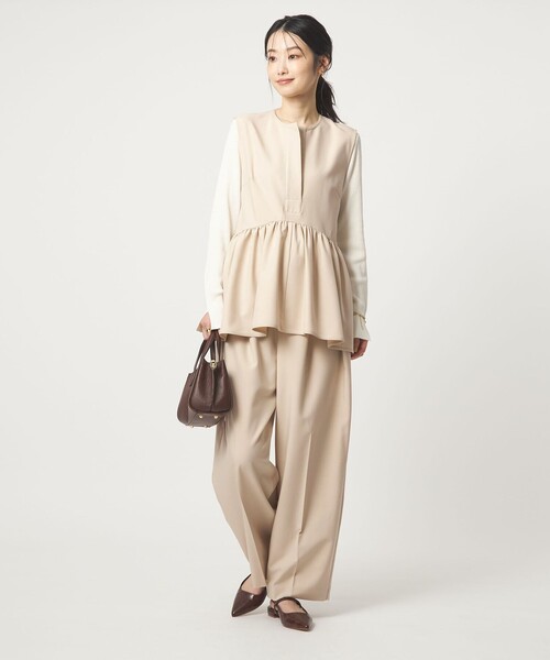 PROTAGONISTA（プロタゴニスタ）の「【別注】＜PROTAGONISTA＞バレル パンツ（その他パンツ・レディース・ナチュラル/ダークブラウン・S/M）」の17枚目の写真