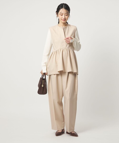 PROTAGONISTA（プロタゴニスタ）の「【別注】＜PROTAGONISTA＞バレル パンツ（その他パンツ・レディース・ナチュラル/ダークブラウン・S/M）」の18枚目の写真