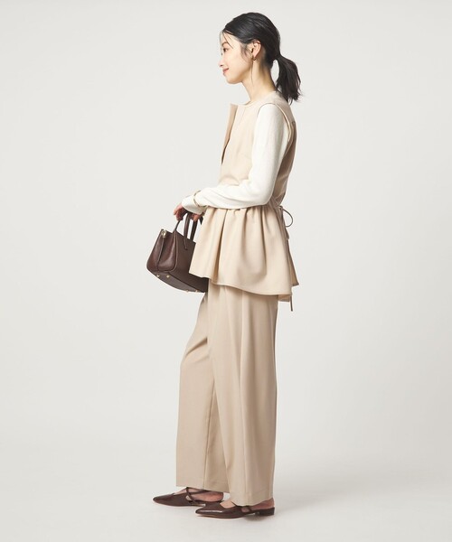 PROTAGONISTA（プロタゴニスタ）の「【別注】＜PROTAGONISTA＞バレル パンツ（その他パンツ・レディース・ナチュラル/ダークブラウン・S/M）」の19枚目の写真