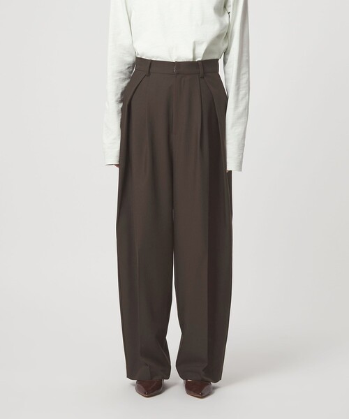 PROTAGONISTA（プロタゴニスタ）の「【別注】＜PROTAGONISTA＞バレル パンツ（その他パンツ・レディース・ナチュラル/ダークブラウン・S/M）」の21枚目の写真