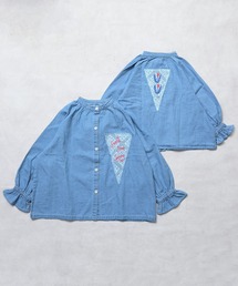 MARKEY'S | レースポイントデニムブラウス(シャツ/ブラウス)