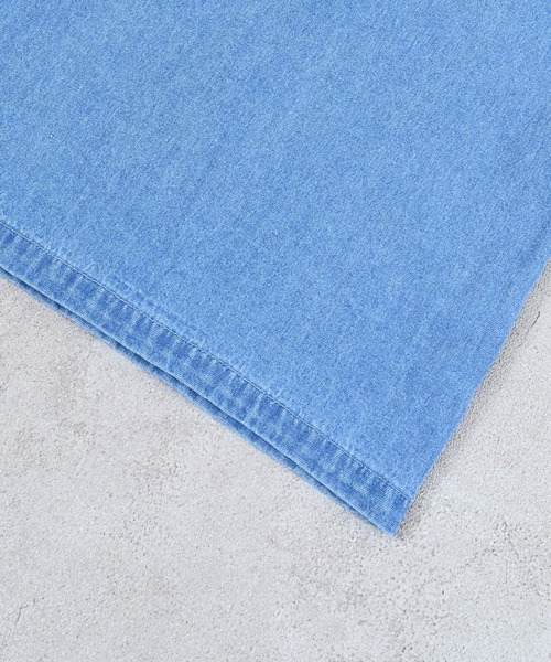 MARKEY'S（マーキーズ）の「レースポイントデニムブラウス（シャツ/ブラウス・キッズ・ライトブルー/ネイビー・150/140/120/110/100/90/130）」の18枚目の写真