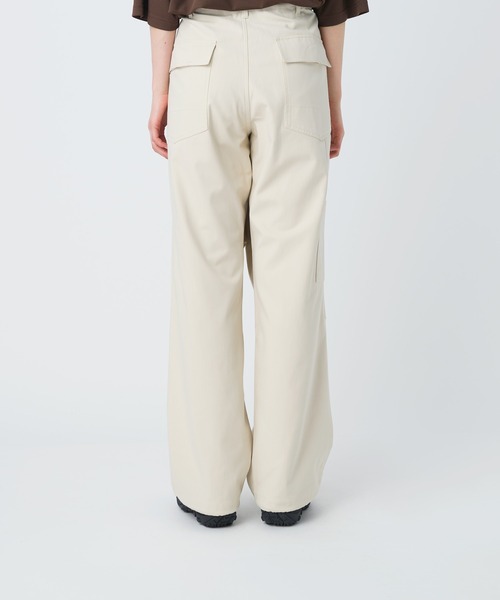 Snow Peak(スノーピーク)の「Snow Peak / TAKIBI Herringbone Pants ヘリンボーンパンツ(チノパンツ・メンズ・ホワイト/ブラック/アーミー・XL/L/M/S)」の7枚目の写真