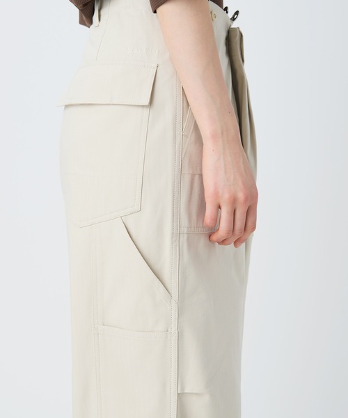 Snow Peak(スノーピーク)の「Snow Peak / TAKIBI Herringbone Pants ヘリンボーンパンツ(チノパンツ・メンズ・ホワイト/ブラック/アーミー・XL/L/M/S)」の10枚目の写真