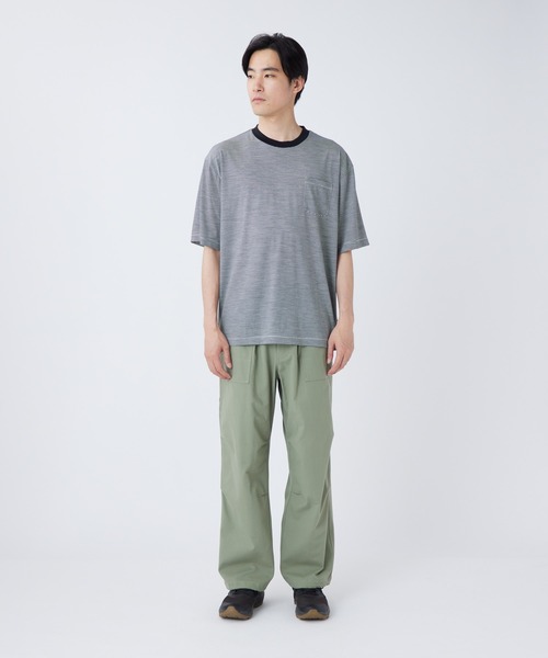 Snow Peak(スノーピーク)の「Snow Peak / TAKIBI Herringbone Pants ヘリンボーンパンツ(チノパンツ・メンズ・ホワイト/ブラック/アーミー・XL/L/M/S)」の16枚目の写真