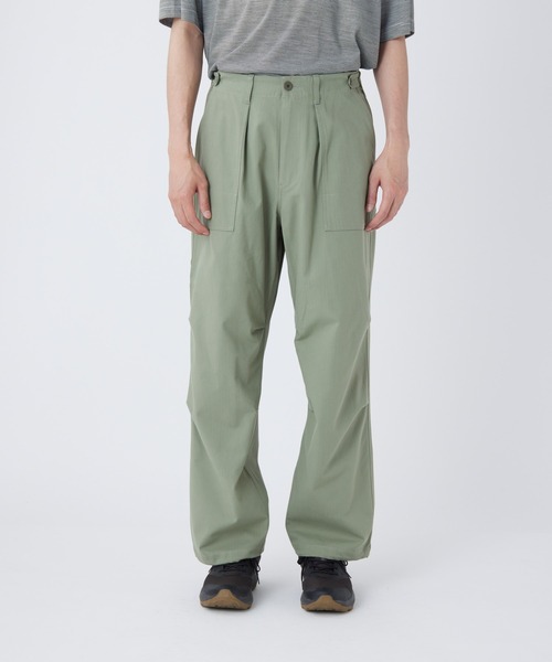 Snow Peak(スノーピーク)の「Snow Peak / TAKIBI Herringbone Pants ヘリンボーンパンツ(チノパンツ・メンズ・ホワイト/ブラック/アーミー・XL/L/M/S)」の17枚目の写真