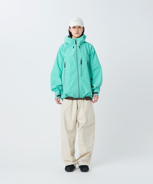 Snow Peak(スノーピーク)の「Snow Peak / TAKIBI Herringbone Pants ヘリンボーンパンツ(チノパンツ・メンズ・ホワイト/ブラック/アーミー・XL/L/M/S)」の5枚目の写真