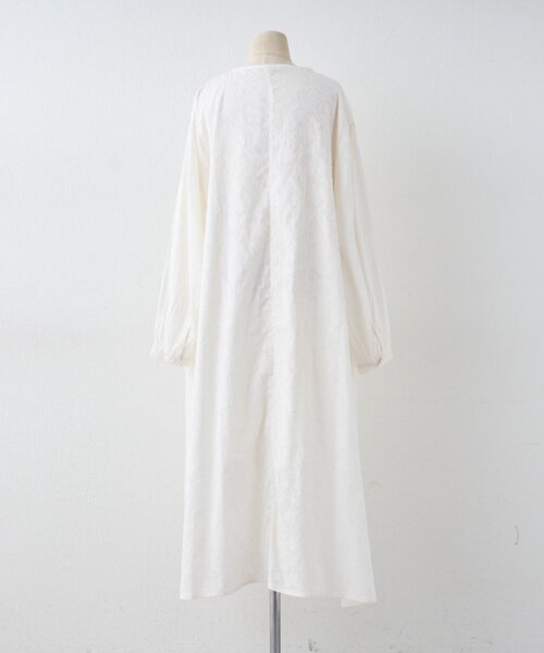 Remind me and forever(リマインドミーアンドフォーエバー)の「【nane】【India series】ジャガードレースワンピース(ワンピース・レディース・ブラック/アイボリー・FREE)」の8枚目の写真