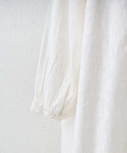 Remind me and forever(リマインドミーアンドフォーエバー)の「【nane】【India series】ジャガードレースワンピース(ワンピース・レディース・ブラック/アイボリー・FREE)」の6枚目の写真