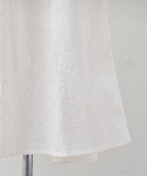 Remind me and forever(リマインドミーアンドフォーエバー)の「【nane】【India series】ジャガードレースワンピース(ワンピース・レディース・ブラック/アイボリー・FREE)」の4枚目の写真