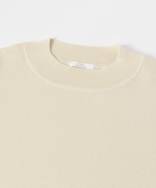 ITEMS URBANRESEARCH（アイテムズ アーバンリサーチ）の「『洗濯可』ソウバリボリュームスリーブニット（ニット/セーター・レディース・グレー/ブラック/ブラウン/ホワイト系その他/ミント/オフホワイト/ブルー系その他・FREE）」の14枚目の写真