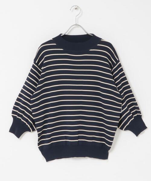 ITEMS URBANRESEARCH(アイテムズ アーバンリサーチ)の「『洗濯可』ソウバリボリュームスリーブニット(ニット/セーター・レディース・グレー/ブラック/ブラウン/ホワイト系その他/ミント/オフホワイト/ブルー系その他・FREE)」の10枚目の写真