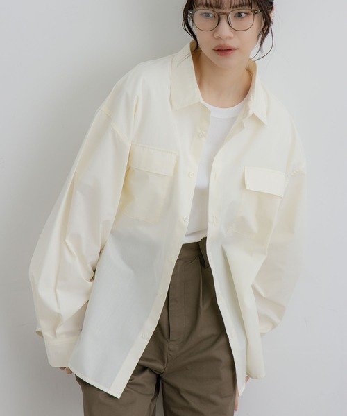 【新品未使用】フラネ☆レディースブラウス×ジレセット☆フリーサイズ セール】flaner｜フラネ（レディース）のシャツ/ブラウス（ホワイト