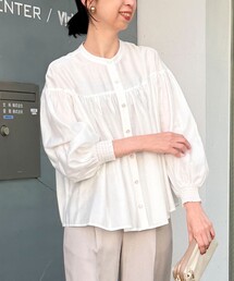 シルキーローンブラウス