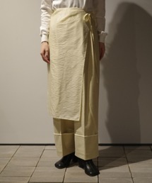 MANOF SKIRT LAYERED WIDE PANTS