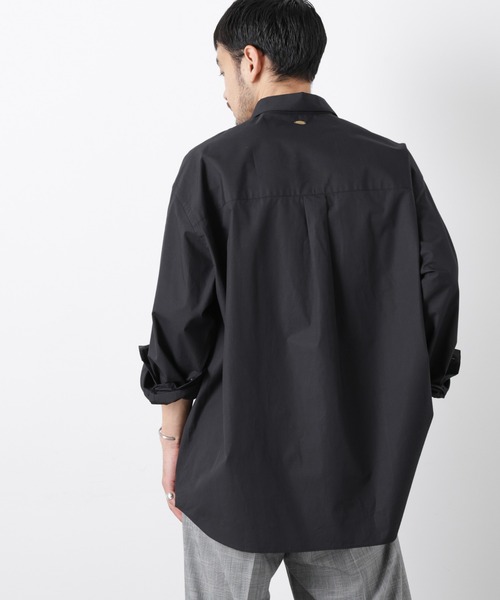 NANO universe（ナノユニバース）の「「ASSEMBLANC」 SIDOGRAS シャツ（シャツ/ブラウス・メンズ・ブラック/サックスブルー/ホワイト・S/M/L）」の22枚目の写真