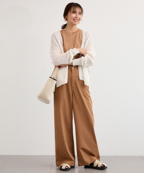 BARNYARDSTORM（バンヤードストーム）の「BARNYARDSTORM / バックベルトカットチノパンツ（その他パンツ・レディース・キャメル/ベージュ・M/S）」の21枚目の写真