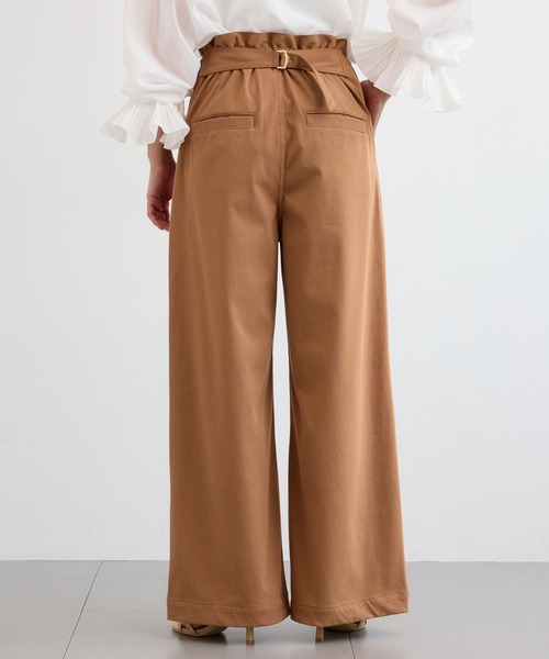 BARNYARDSTORM（バンヤードストーム）の「BARNYARDSTORM / バックベルトカットチノパンツ（その他パンツ・レディース・キャメル/ベージュ・M/S）」の15枚目の写真