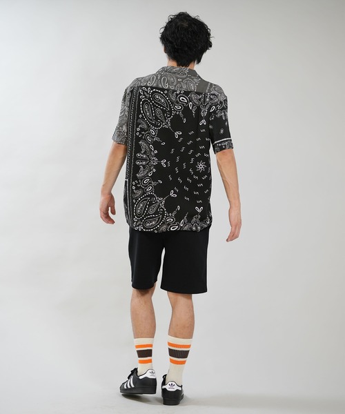 RVCA(ルーカ)の「RVCA/ルーカ メンズ 半袖シャツ IRON ON SH BG041121(シャツ/ブラウス・メンズ・ブラック×ホワイト/ホワイト・M/L)」の11枚目の写真
