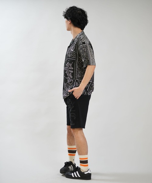 RVCA(ルーカ)の「RVCA/ルーカ メンズ 半袖シャツ IRON ON SH BG041121(シャツ/ブラウス・メンズ・ブラック×ホワイト/ホワイト・M/L)」の12枚目の写真