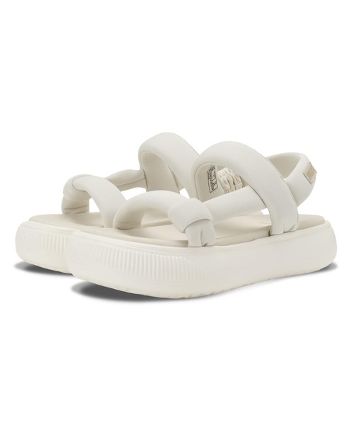 PUMA(プーマ)の「PUMA プーマ 厚底サンダル マユ サマー サンダル MU ウィメンズ 407040(サンダル・レディース・アイボリー/ブラック・24.0cm/23.0cm/25.0cm)」の2枚目の写真