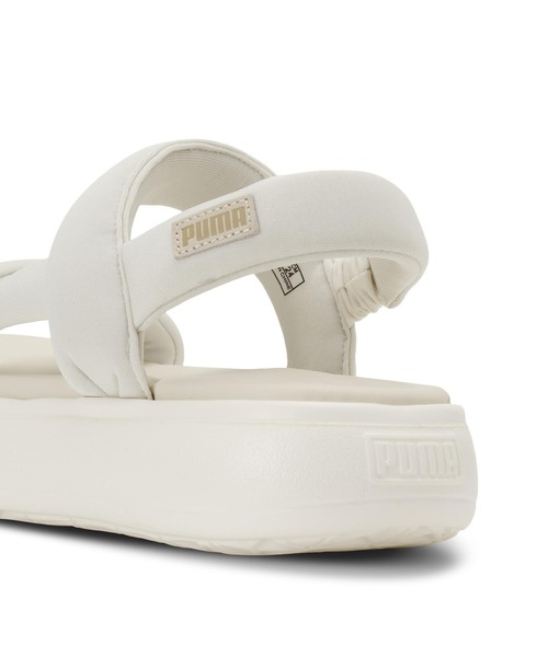 PUMA(プーマ)の「PUMA プーマ 厚底サンダル マユ サマー サンダル MU ウィメンズ 407040(サンダル・レディース・アイボリー/ブラック・24.0cm/23.0cm/25.0cm)」の12枚目の写真