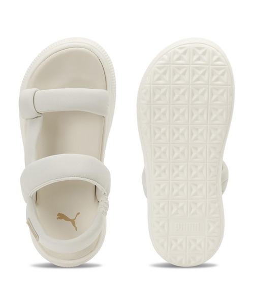 PUMA(プーマ)の「PUMA プーマ 厚底サンダル マユ サマー サンダル MU ウィメンズ 407040(サンダル・レディース・アイボリー/ブラック・24.0cm/23.0cm/25.0cm)」の10枚目の写真