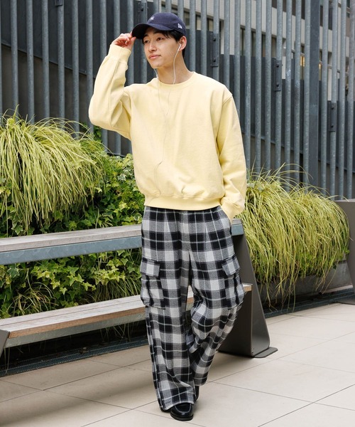RAGEBLUE(レイジブルー)の「Check Pattern Cargo Easy Pants/チェック柄カーゴイージーパンツ(カーゴパンツ・メンズ・ブルー/グレー・LARGE/MEDIUM)」の17枚目の写真