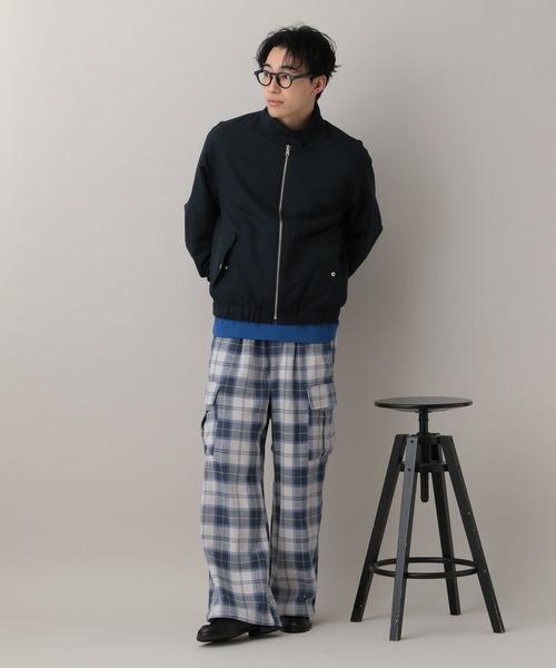RAGEBLUE(レイジブルー)の「Check Pattern Cargo Easy Pants/チェック柄カーゴイージーパンツ(カーゴパンツ・メンズ・ブルー/グレー・LARGE/MEDIUM)」の22枚目の写真