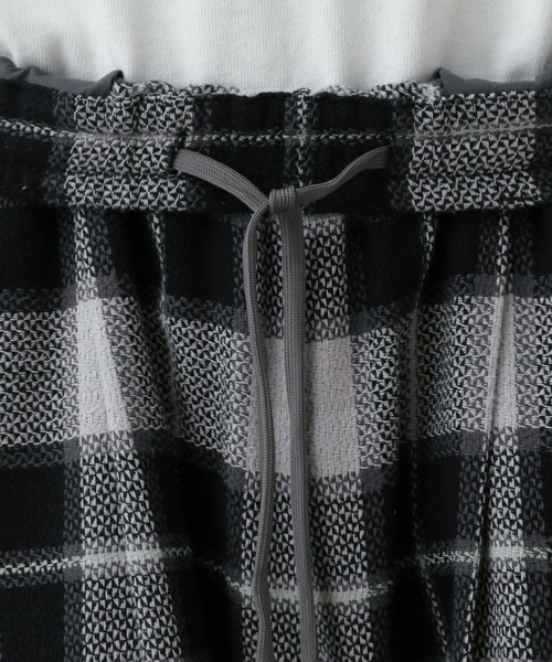 RAGEBLUE(レイジブルー)の「Check Pattern Cargo Easy Pants/チェック柄カーゴイージーパンツ(カーゴパンツ・メンズ・ブルー/グレー・LARGE/MEDIUM)」の8枚目の写真