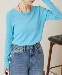 しゃりしゃりリブニット