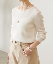 BEARDSLEY | しゃりしゃりリブニット(ニット/セーター)