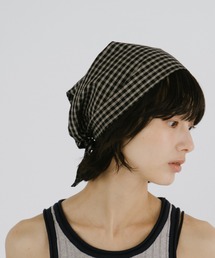 duei（デュイ）の「チェックトライアングルスカーフ（バンダナ/スカーフ）」