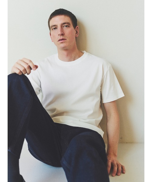 Unisex Ribbed Cotton T-shirt（Tシャツ/カットソー）｜anuans（ア