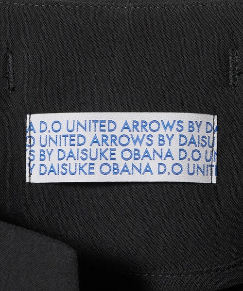 UNITED ARROWS & SONS by DAISUKE OBANA（ユナイテッドアローズアンドサンズバイダイスケオバナ）の「＜D.O UNITED ARROWS BY DAISUKE OBANA＞Ⅰ D/SL CREW JACKET 26SS/ジャケット（ノーカラージャケット・メンズ・ブラック・M/L/S/XL）」の16枚目の写真