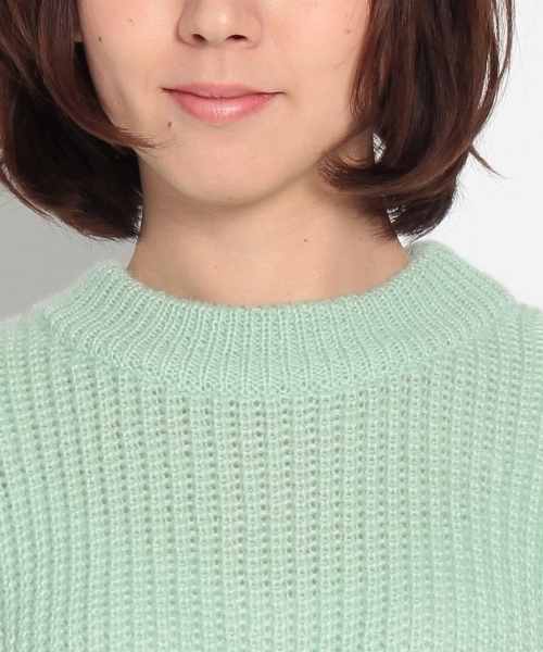 THE SHOP TK (ザ ショップ ティーケー )の「ポケット付き畦編みニットプルオーバー(ニット/セーター・レディース・ホワイト/グリーン/グレー/ブルー・99)」の8枚目の写真