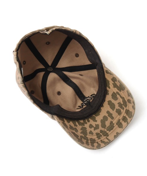 atmos(アトモス)の「atmos Leopard Pattern Cap / アトモス レオパード パターン キャップ(キャップ・メンズ・カーキ/ブルー/ブラック・FREE)」の9枚目の写真